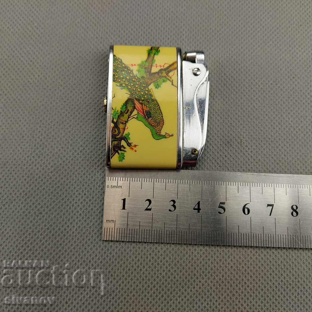 Interesting Old Metal Gasoline Lighter B0121 - 6 Interesting Old Metal Gasoline Lighter B0121 - 6