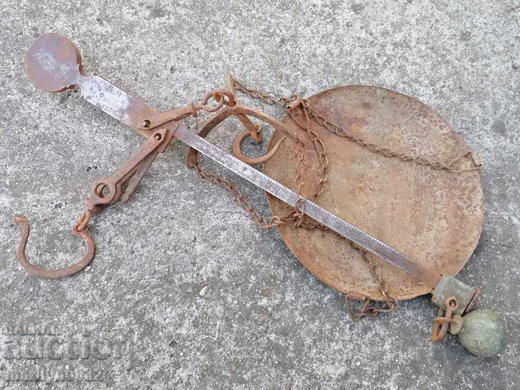 Romanian scale with mace scale wrought iron palanza with price 99.00 BGN | € 50.62