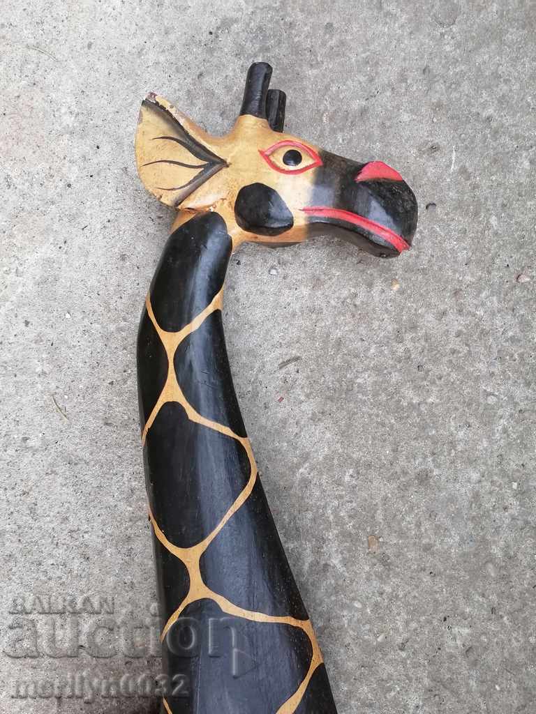 Wooden figure, plastic, statuette, panel, giraffe with price 48.00 BGN | € 24.54 Wooden figure, plastic, statuette, panel, giraffe with price 48.00 BGN | € 24.54