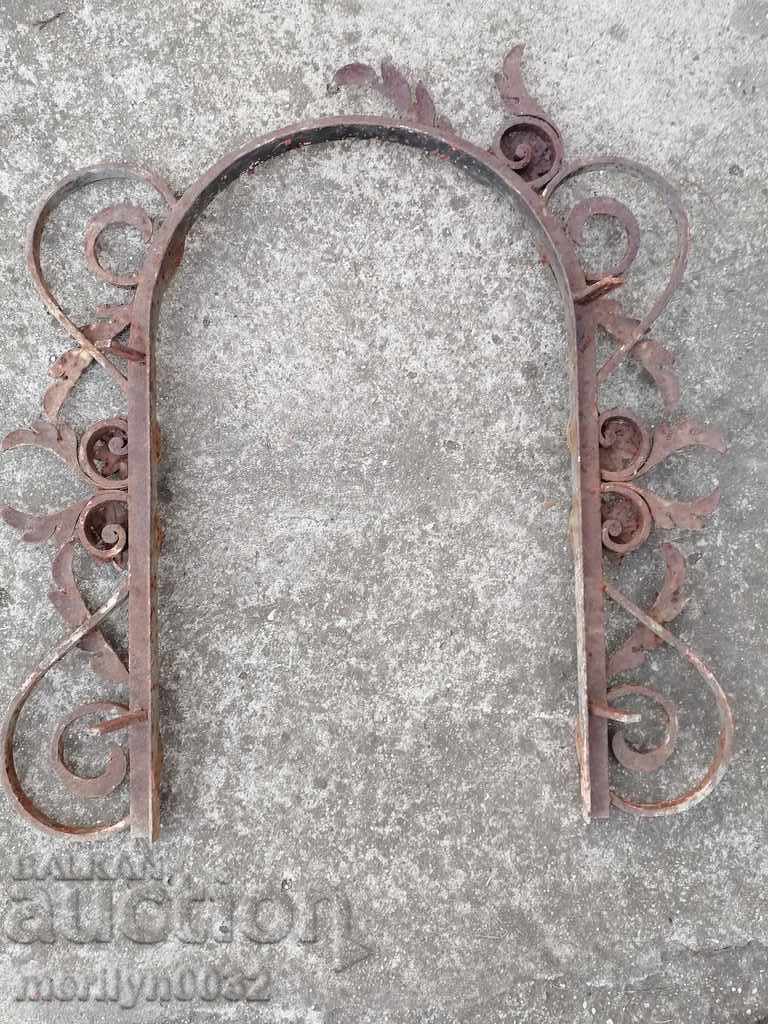 Παράδοση Παλιά φιγούρα αψίδα σφυρήλατο σίδερο Παράδοση Παλιά φιγούρα αψίδα σφυρήλατο σίδερο