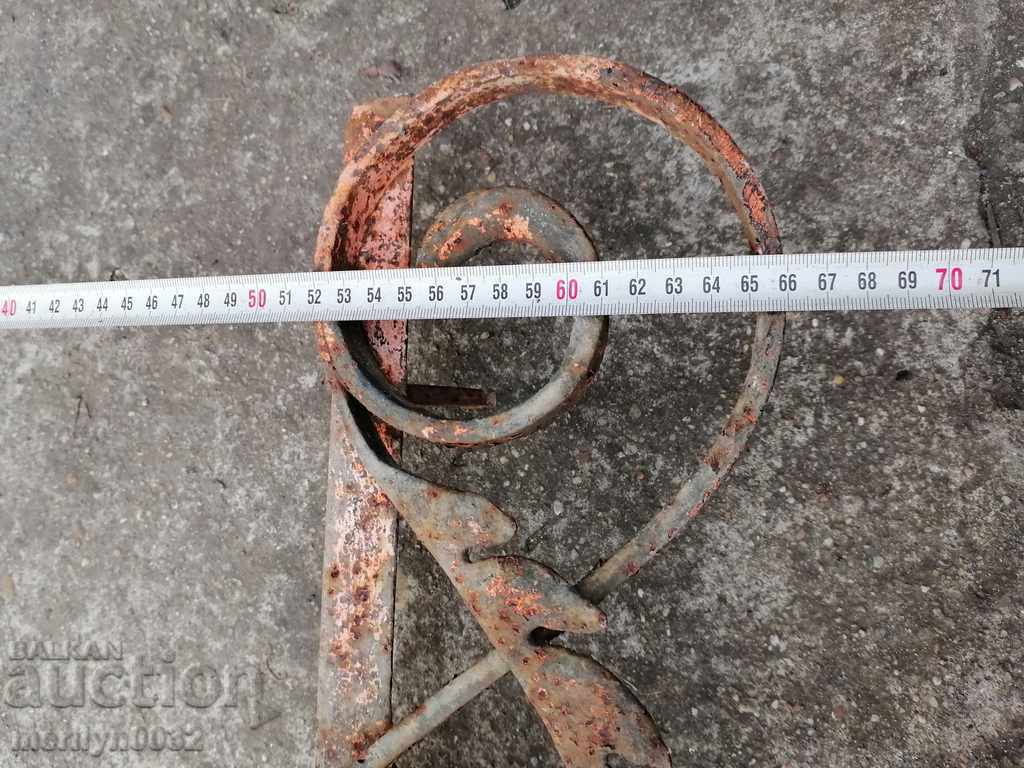 Παλιά φιγούρα αψίδα σφυρήλατο σίδερο - 6 Παλιά φιγούρα αψίδα σφυρήλατο σίδερο - 6