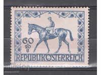 1947. Austria. Horses - Vienna Derby.