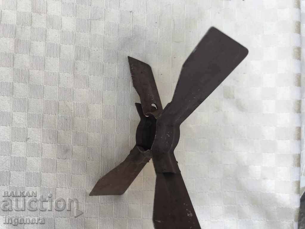 COOLING FENDER FOR ELECTRIC MOTOR / MOTOR METAL with price 2.00 BGN | € 1.02