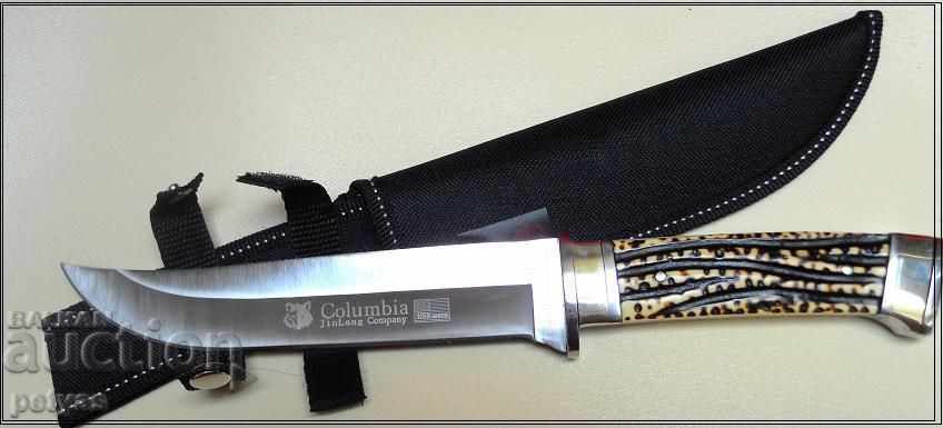 Hunting knife COLUMBIA USA G11 GOLD - 180x305 mm - 6 Hunting knife COLUMBIA USA G11 GOLD - 180x305 mm - 6
