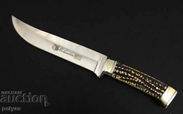 Ловен нож COLUMBIA USA G11 GOLD  - 180х305 мм