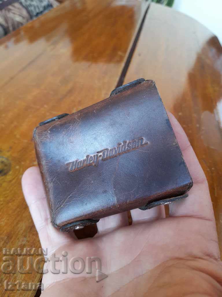 Auction Old Harley Davidson Cigarette Case Auction Old Harley Davidson Cigarette Case