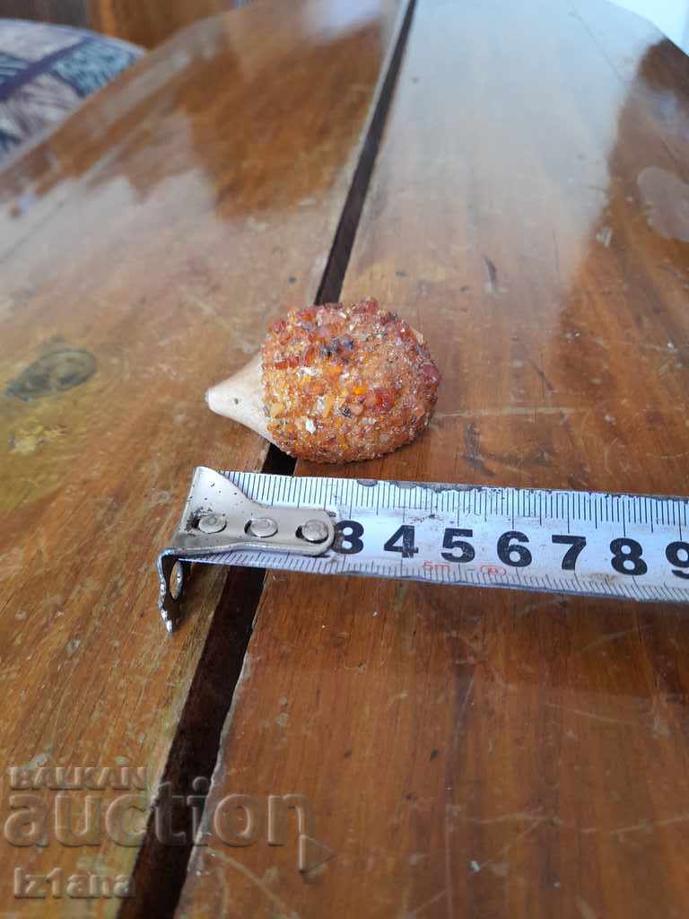 Auction Old souvenir, wooden hedgehog Auction Old souvenir, wooden hedgehog