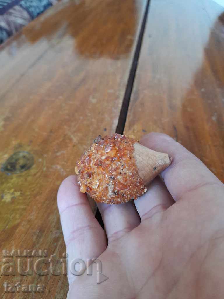 Old souvenir, wooden hedgehog - 6 Old souvenir, wooden hedgehog - 6