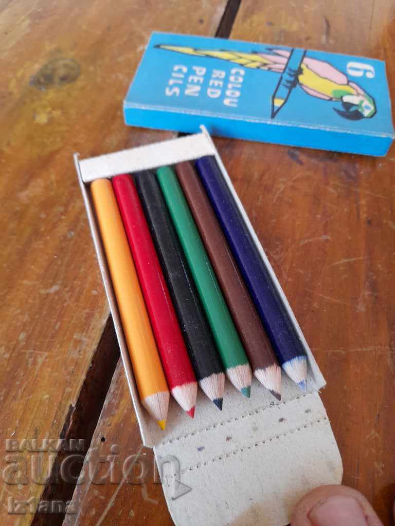 Auction Old colored Hemus pencils Auction Old colored Hemus pencils