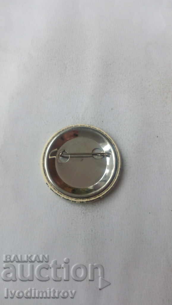 Vous Attend Barcelona '92 badge with price 3.45 BGN | € 1.76