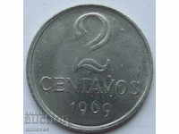Brazilia 2 centavos 1969