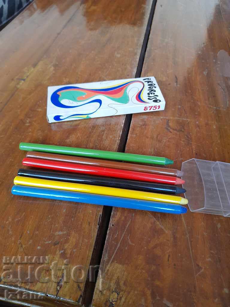 Auction Old pencils Progresso, Bohemia works Auction Old pencils Progresso, Bohemia works