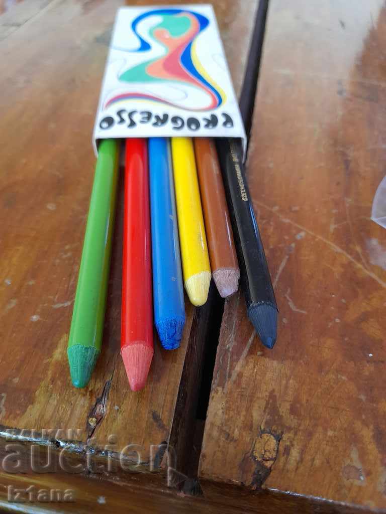 Old pencils Progresso, Bohemia works - 5 Old pencils Progresso, Bohemia works - 5