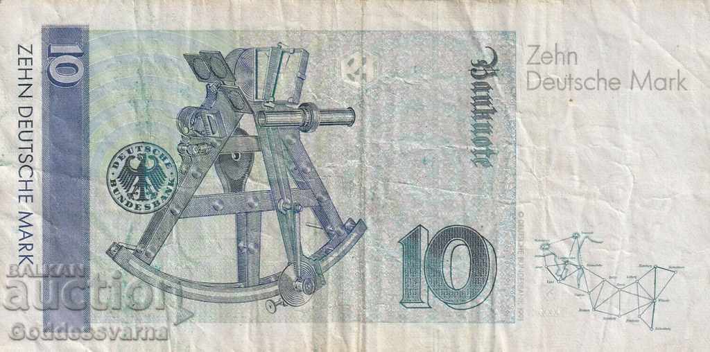 Germany 10 Mark 1989 Ref 34L0 with price 15.00 BGN | € 7.67 Germany 10 Mark 1989 Ref 34L0 with price 15.00 BGN | € 7.67