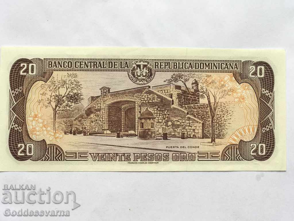 Dominican Republic 20 Pesos 1998 with price 28.00 BGN | € 14.32 Dominican Republic 20 Pesos 1998 with price 28.00 BGN | € 14.32