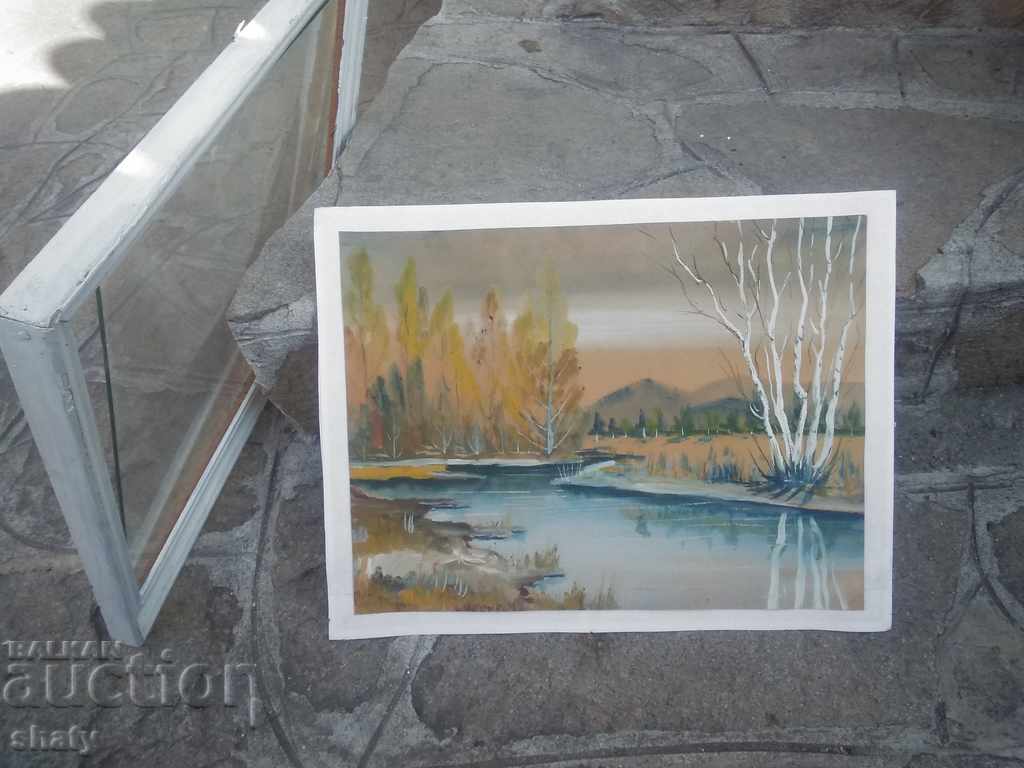 Стара картина. с цена 45.00 лв. | € 23.01 Стара картина. с цена 45.00 лв. | € 23.01