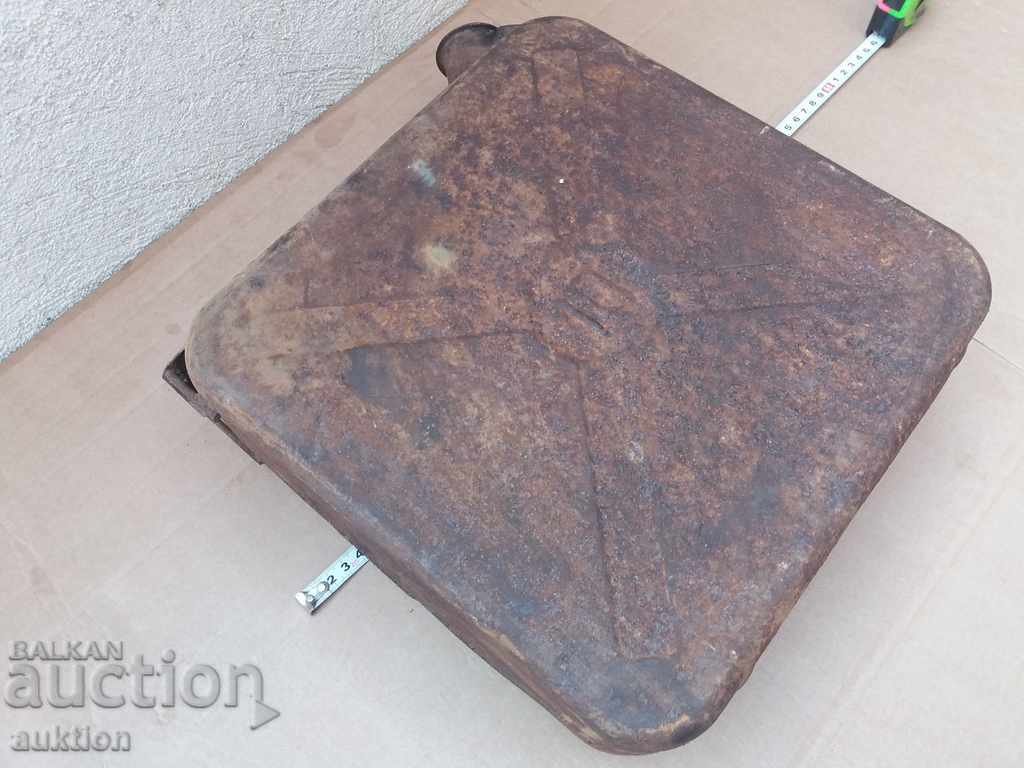 OLD MILITARY FUEL TUBE 10 LITERS - 7 OLD MILITARY FUEL TUBE 10 LITERS - 7