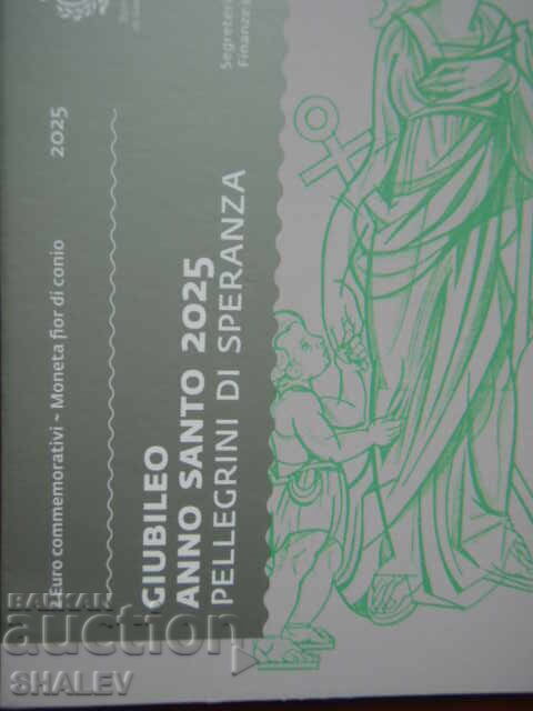 Auction 2 Euro 2025 San Marino "Iubileum" /San Marino/ - Uncirculated (2 euro) Auction 2 Euro 2025 San Marino "Iubileum" /San Marino/ - Uncirculated (2 euro)