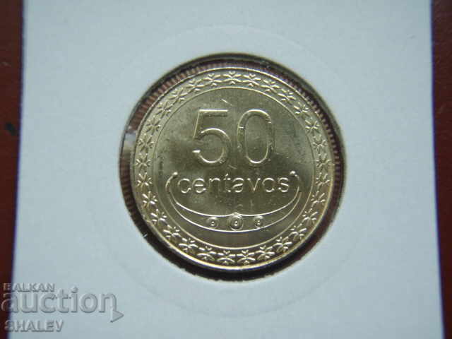 Auction 50 Centavos 2006 East Timor - Unc Auction 50 Centavos 2006 East Timor - Unc