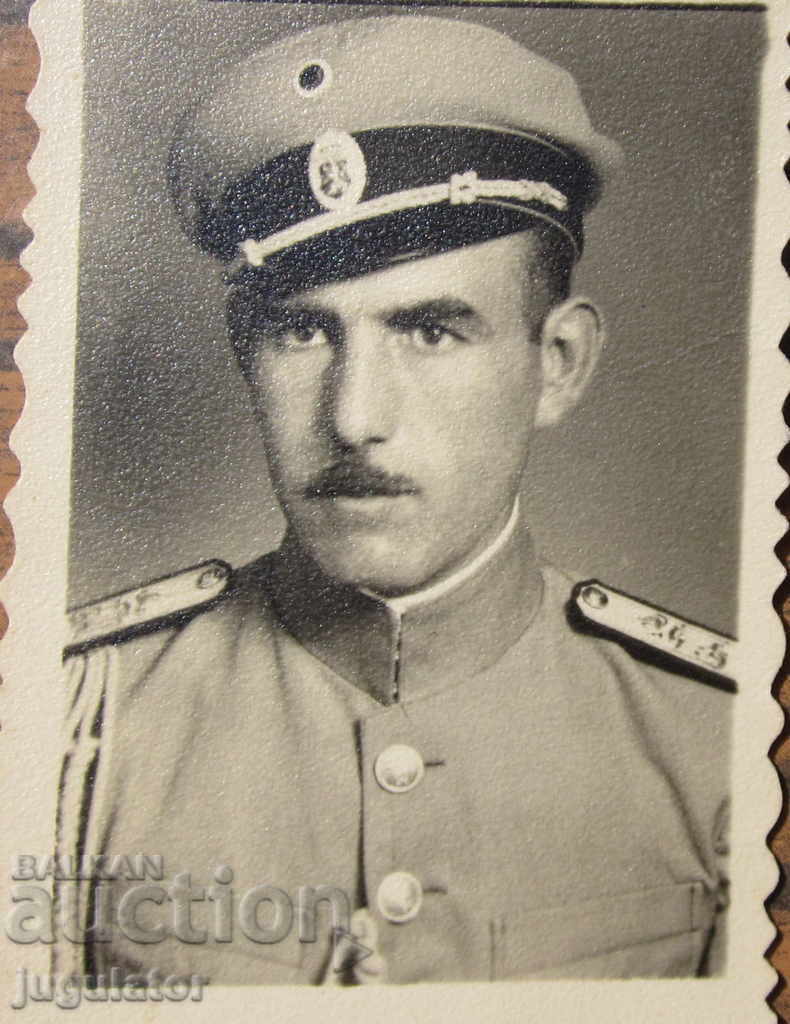 Kingdom of Bulgaria photo of officer policeman uniform Varna