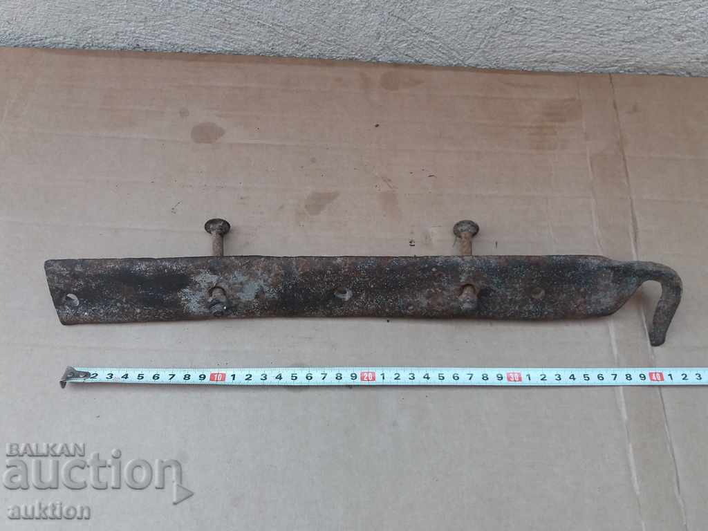 OLD MASSIVE LOCK FOR THE GATE - CRANE - 6