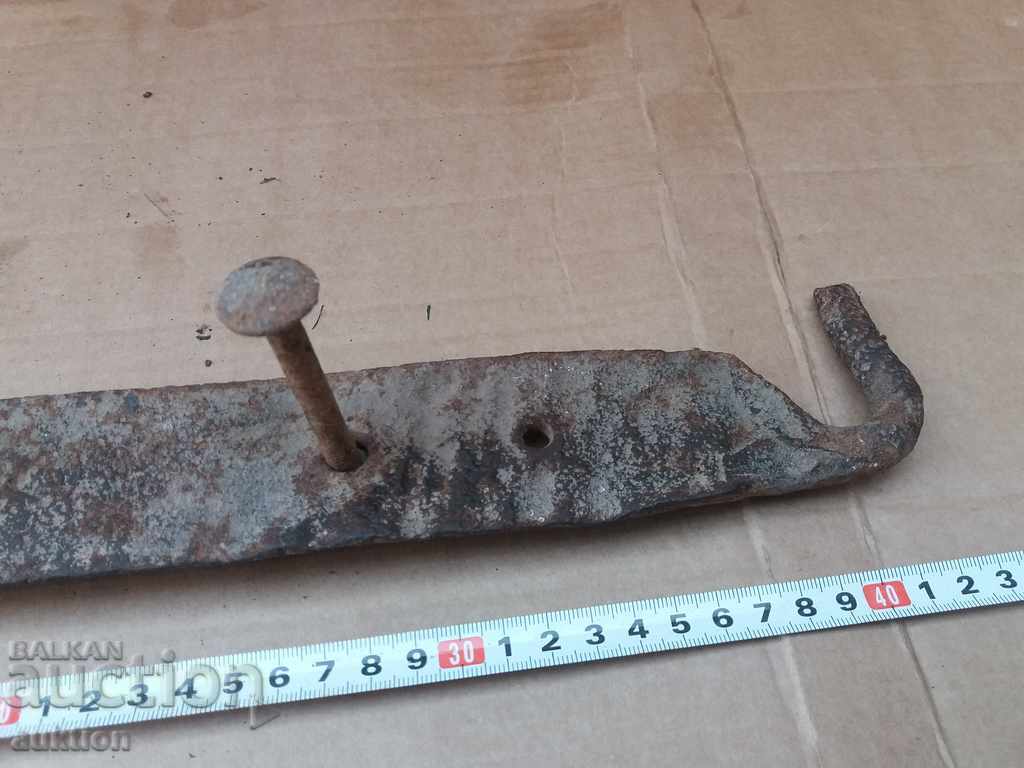 OLD MASSIVE LOCK FOR THE GATE - CRANE - 7