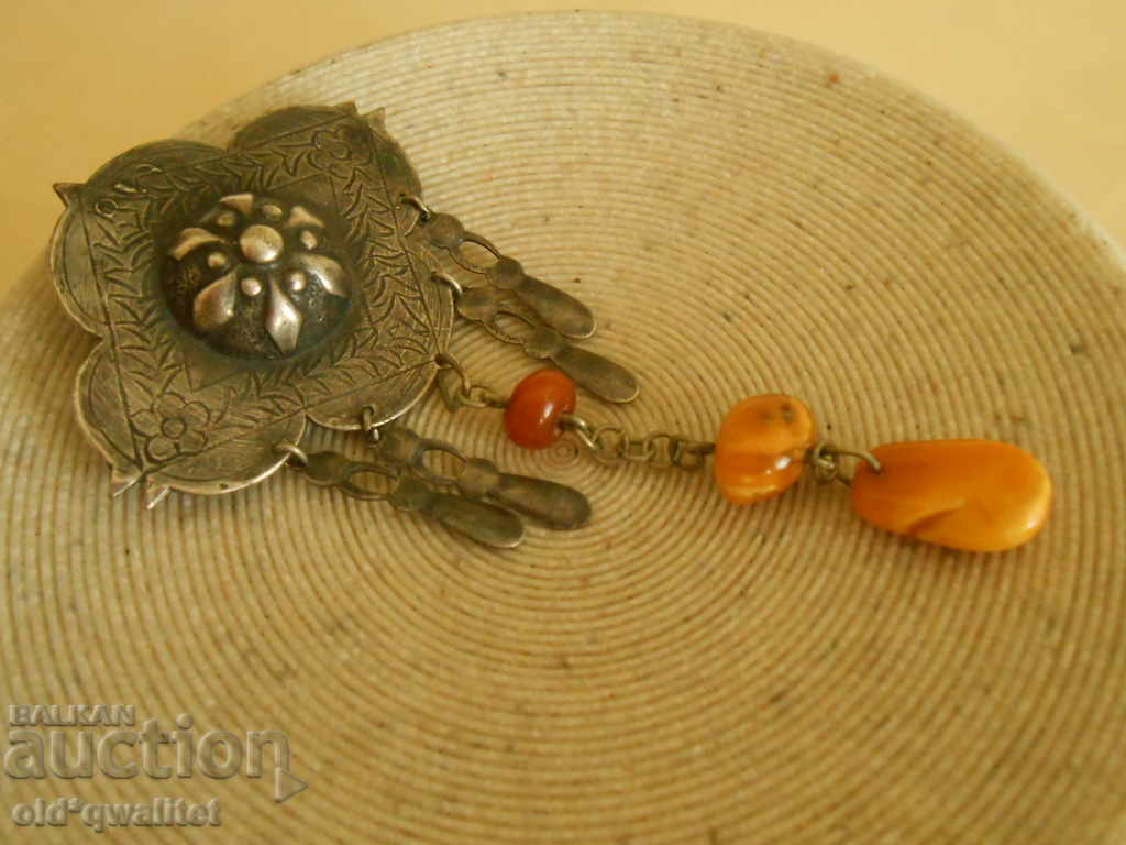 Gorgeous Russian BROOCH, Amber - 5 Gorgeous Russian BROOCH, Amber - 5