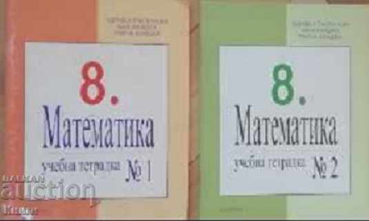 Mathematics for 8th grade. Study notebook № 1-2З