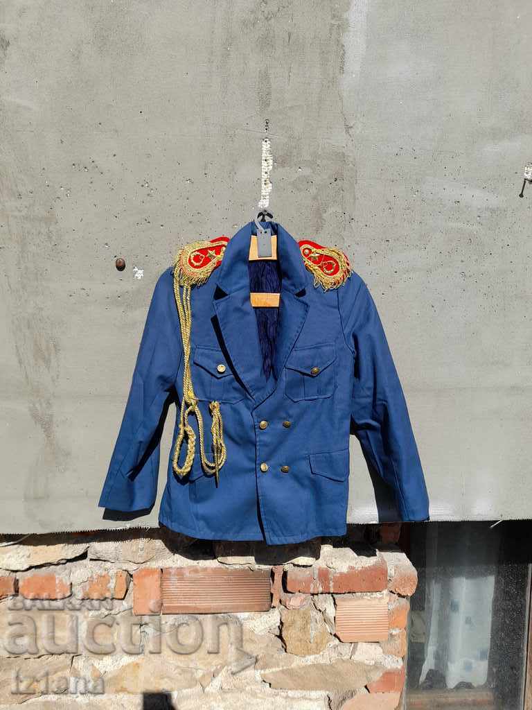 Old children's military jacket