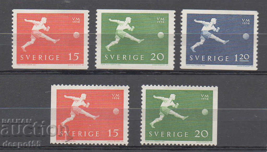 1958. Швеция. Световна футболна купа, Швеция.