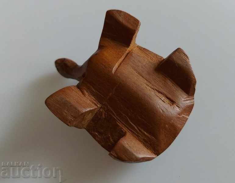 SMALL PRIMITIVE FIGURE OF A TURTLE STATUTE FIGURE - 5 SMALL PRIMITIVE FIGURE OF A TURTLE STATUTE FIGURE - 5