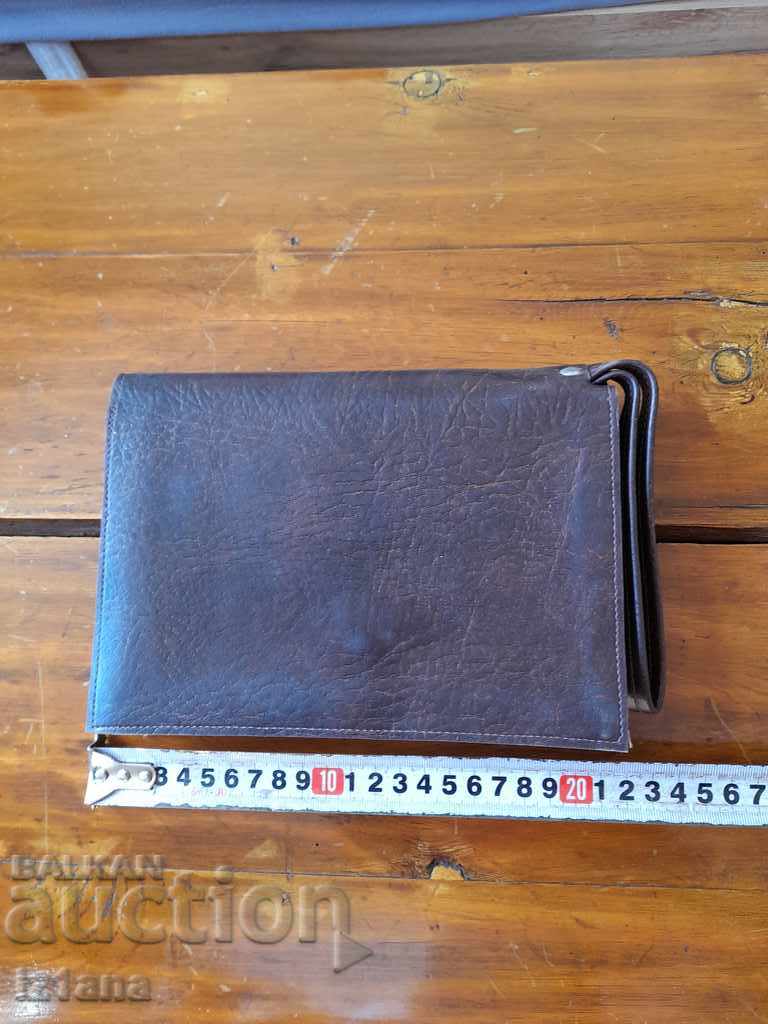 Auction Old bag for documents Lom beer Auction Old bag for documents Lom beer
