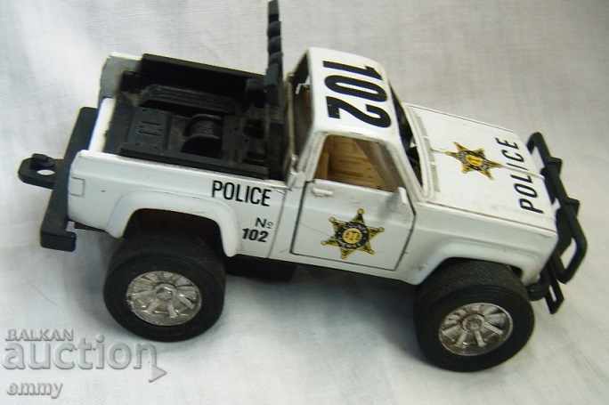 Auction Model jeep stroller toy "Police", remarks Auction Model jeep stroller toy "Police", remarks