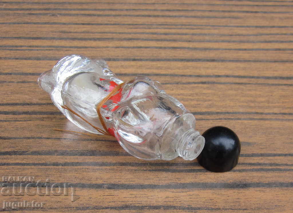 old Russian glass bottle perfume bottle dog - 5 old Russian glass bottle perfume bottle dog - 5