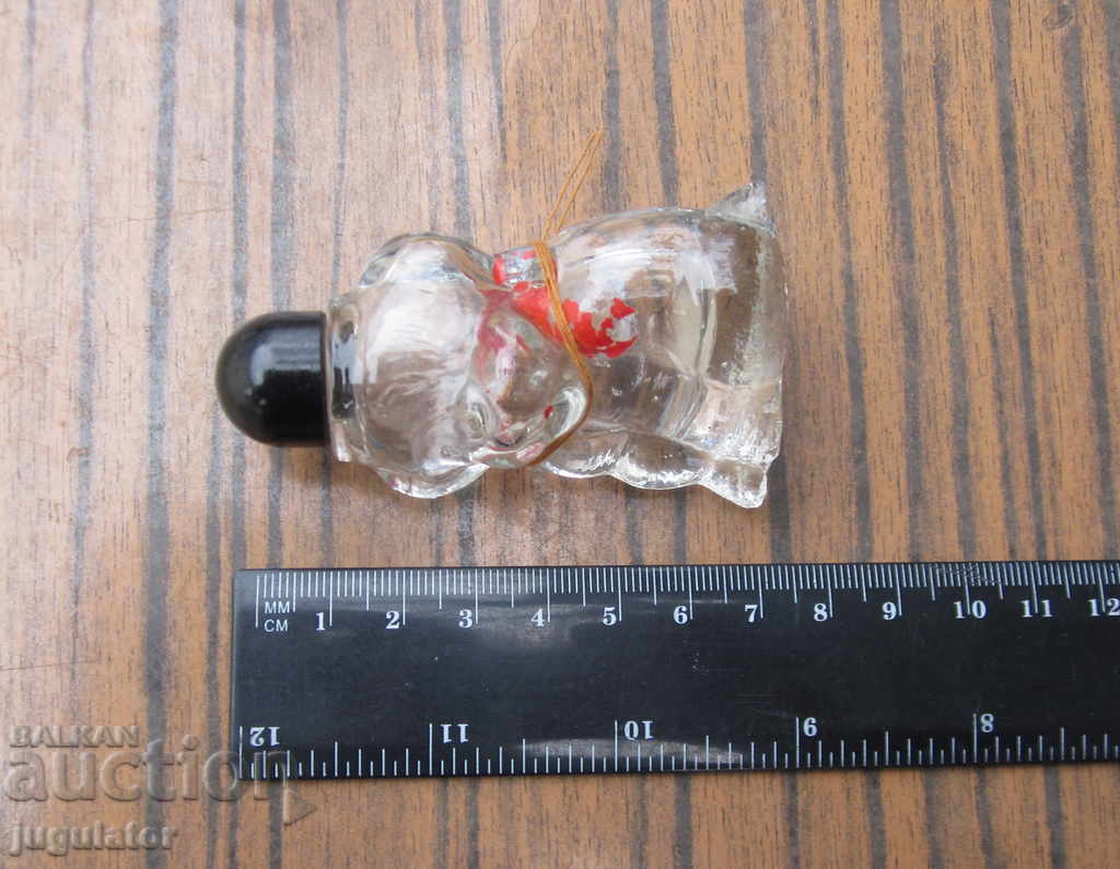 old Russian glass bottle perfume bottle dog - 7 old Russian glass bottle perfume bottle dog - 7