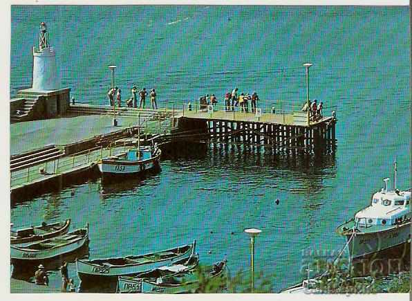 Carte poștală Bulgaria Primorsko Port 3 *