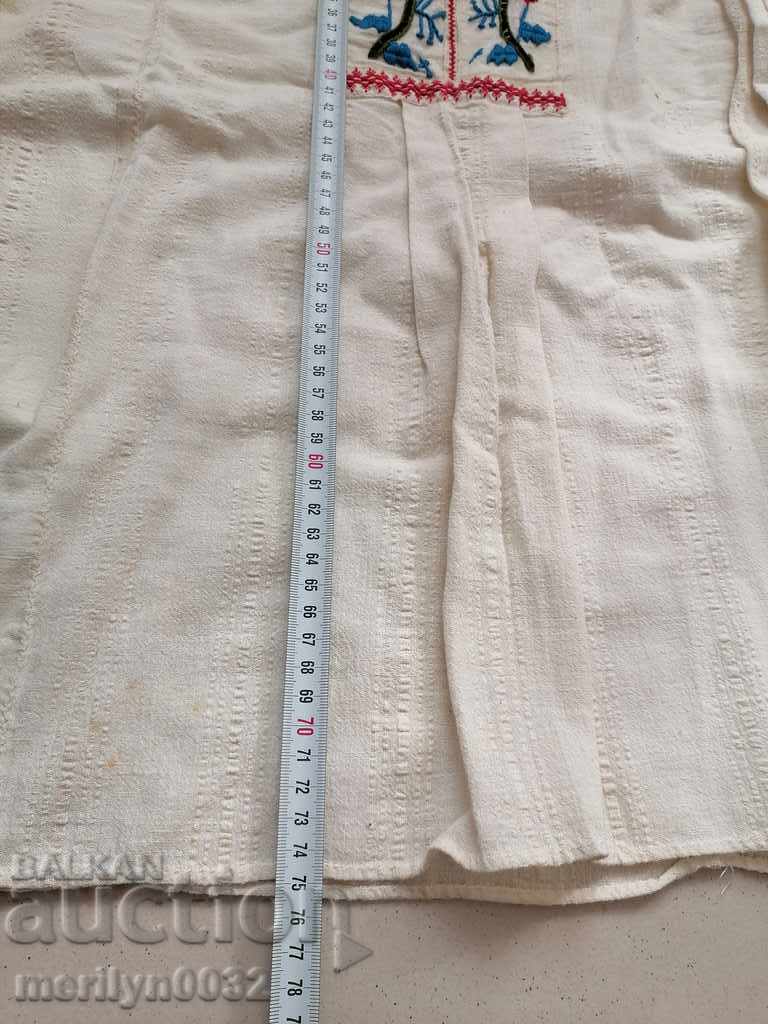 Licitație Cămașă bărbătească cu broderie din șorț costum rochie costum