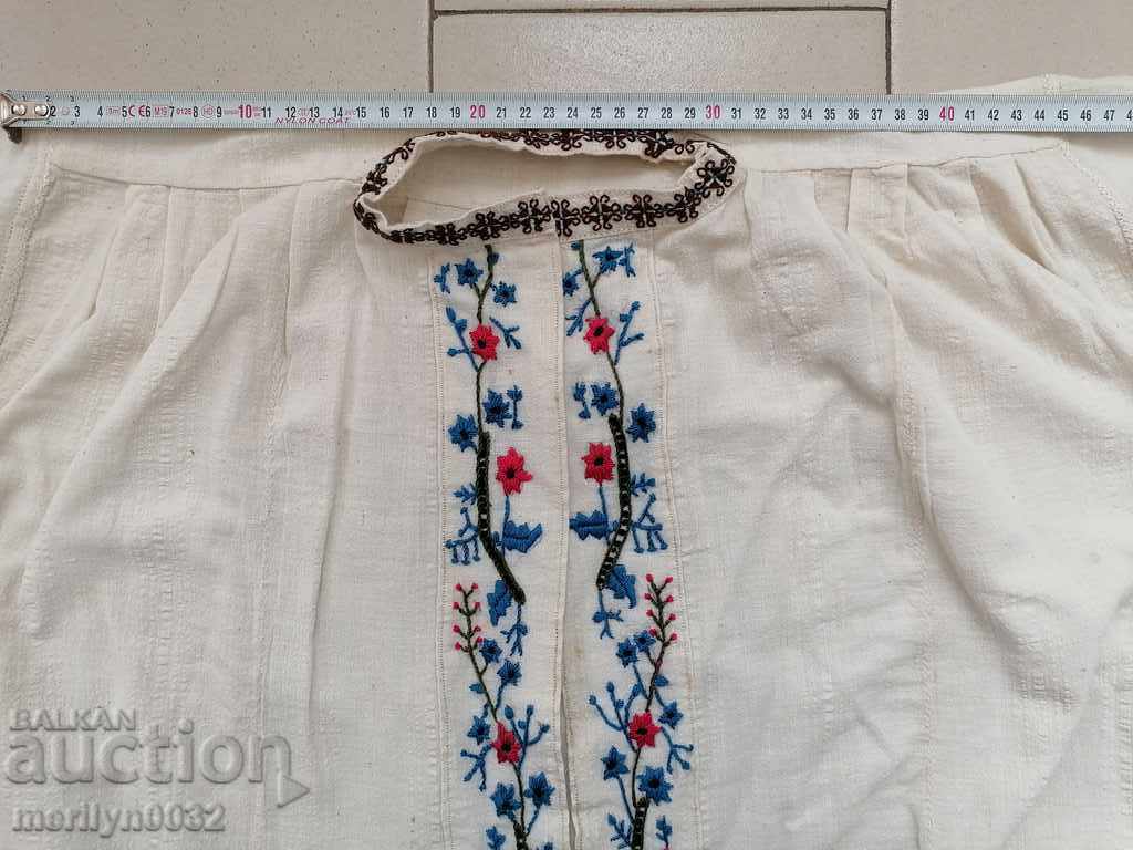 Livrarea Cămașă bărbătească cu broderie din șorț costum rochie costum