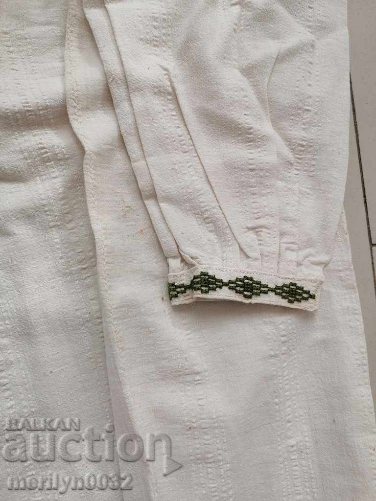 Men's shirt with embroidery from a dowry costume sukman apron - 6