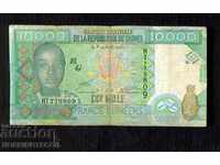GUINEA GUINEA 10000 10 000 Franc emisiunea 2007 - 1