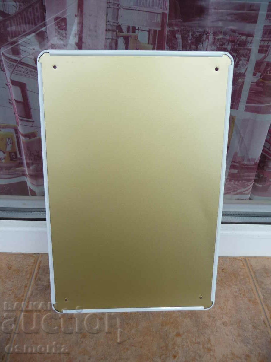 Δημοπρασία Ψάρεμα με μεταλλική πινακίδα Καλώς ήρθατε να ρίξετε τα καλάμια ψαρέματος Δημοπρασία Ψάρεμα με μεταλλική πινακίδα Καλώς ήρθατε να ρίξετε τα καλάμια ψαρέματος