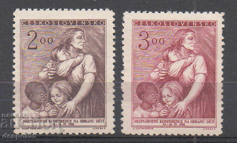 1952. Czechoslovakia. Child welfare.