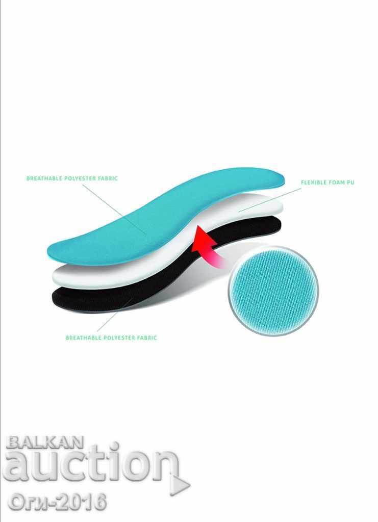 Memory foam shoe insoles - 5 Memory foam shoe insoles - 5