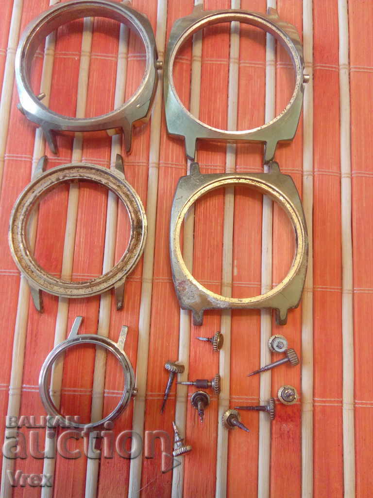 Gilded frames and crowns of Russian watches - 15 Gilded frames and crowns of Russian watches - 15