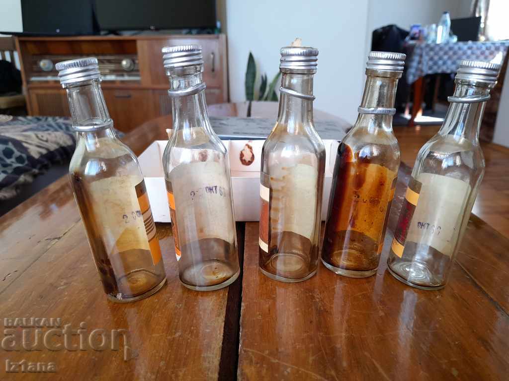 Old bottles, bottles of Cognac - 6