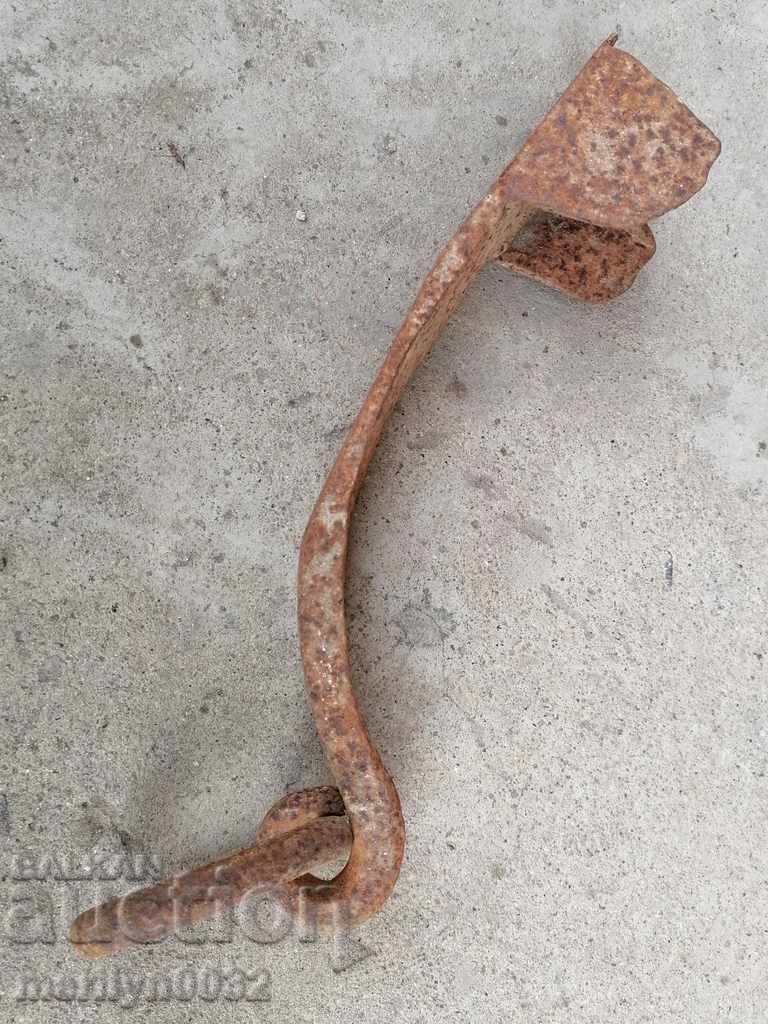 Hand forged wagon brake, wrought iron with price 39.00 BGN | € 19.94 Hand forged wagon brake, wrought iron with price 39.00 BGN | € 19.94