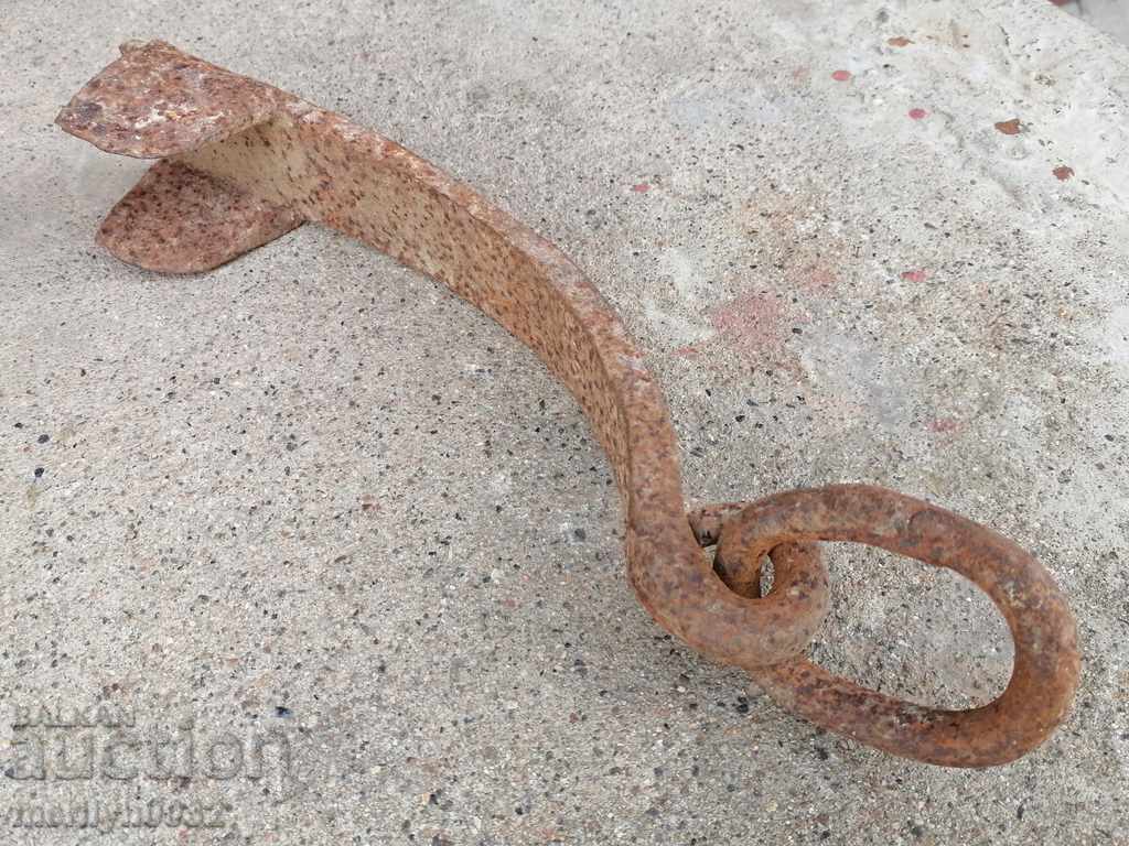 Hand forged wagon brake, wrought iron - 5 Hand forged wagon brake, wrought iron - 5