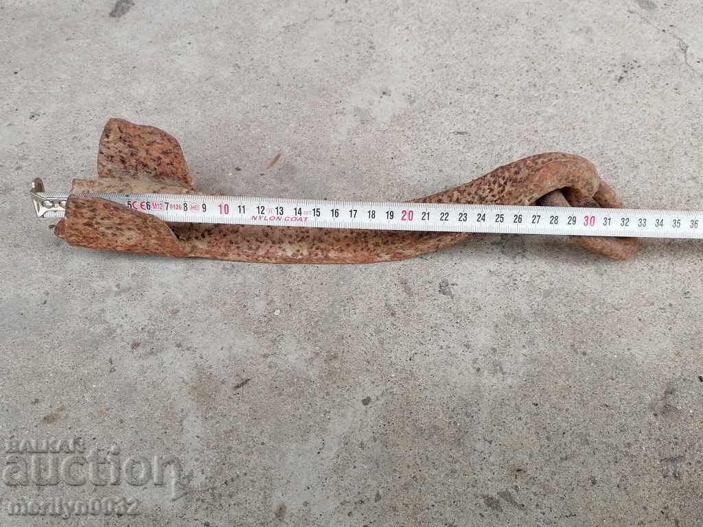 Hand forged wagon brake, wrought iron - 6 Hand forged wagon brake, wrought iron - 6