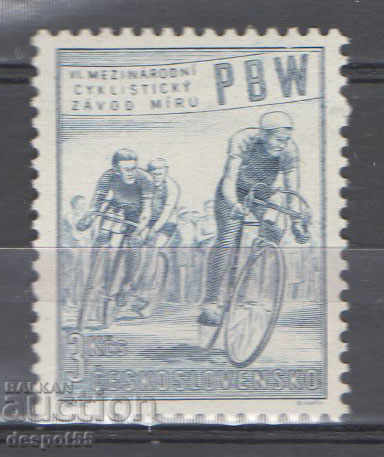 1953. Cehoslovacia. A 6-a alergare internațională pentru pace.