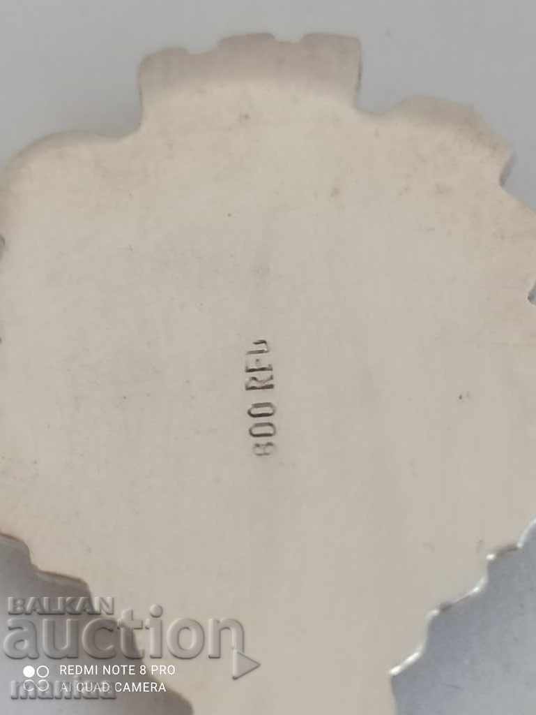 Beautiful silver marked spoon in a Munich box - 5 Beautiful silver marked spoon in a Munich box - 5